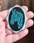Baha Ranch 3D Horse Equine Bookmark Earrings Pin Magnet made in America