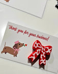 Bag of 25 -Boutique 3d Printed Package Inserts Cow Print Bows Pins or Earrings Made in America