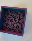 Baha Ranch 3D Tooled Gift Box - choice of colors and sizes
