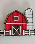 3d Farm Animal Cow Horse Tractor Magnets - Build your own farm - choice of styles