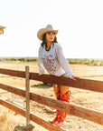 Star Spangled Boots Graphic Sweatshirt
