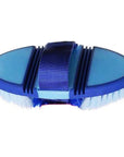 Royal Blue Tough1 Tack Horse Grooming Great Grips Flex Finishing Brush