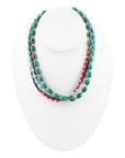 Scarsdale Multi Stone Colorful Statement Necklace
