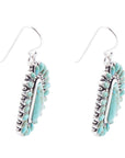 Sedona Blue Turquoise and Sterling Silver Earrings