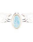 Shine Bright Larimar Cuff Bracelet