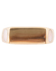 Signet Pink Opal and Bronze In The Hole Ring