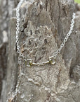 Elegant Snaffle Bit Pendant Necklace With Vintage Western Style Chain For Equines