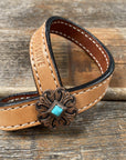 Western Light Oil Rustic Tie Down Keepers
