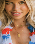 Star choker necklace