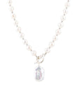 Sunday Best Pearl Toggle Necklace