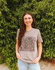 Sunflower Engraved Graphic Tee