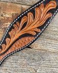 Basketweave - Leaf Scalloped Two Tone Breastcollar