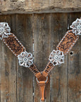 Silver Buckstitch Breastcollar -