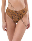 Yeehaw Tooled Leather Bikini Bottom