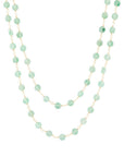 Two Row Green Aventurine Necklace