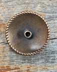Copper Turquoise Concho 1.5" W180L