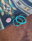 Western Turquoise Bracelet Stack