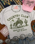 Where The Boots Meet The Bucks Graphic Tee