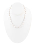 White Fresh Water Pearl Sterling Silver Necklace