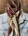 35X35" Cherry Blossom Wild Rag / Scarf WR406