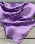 35X35" Solid Lavender Wild Rag / Scarf WRS13