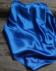 35X35" Solid Electric Blue Wild Rag / Scarf WRS17