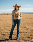 Wild West Cactus Graphic Sweatshirt