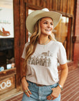 Wild West Cowboys Scene Graphic Tee