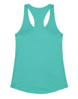 Saddle Up! Vintage Western Women’s Fitted Racerback Tank Top
