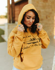 You And Me Go Fishing In The Dark Graphic Hoodie