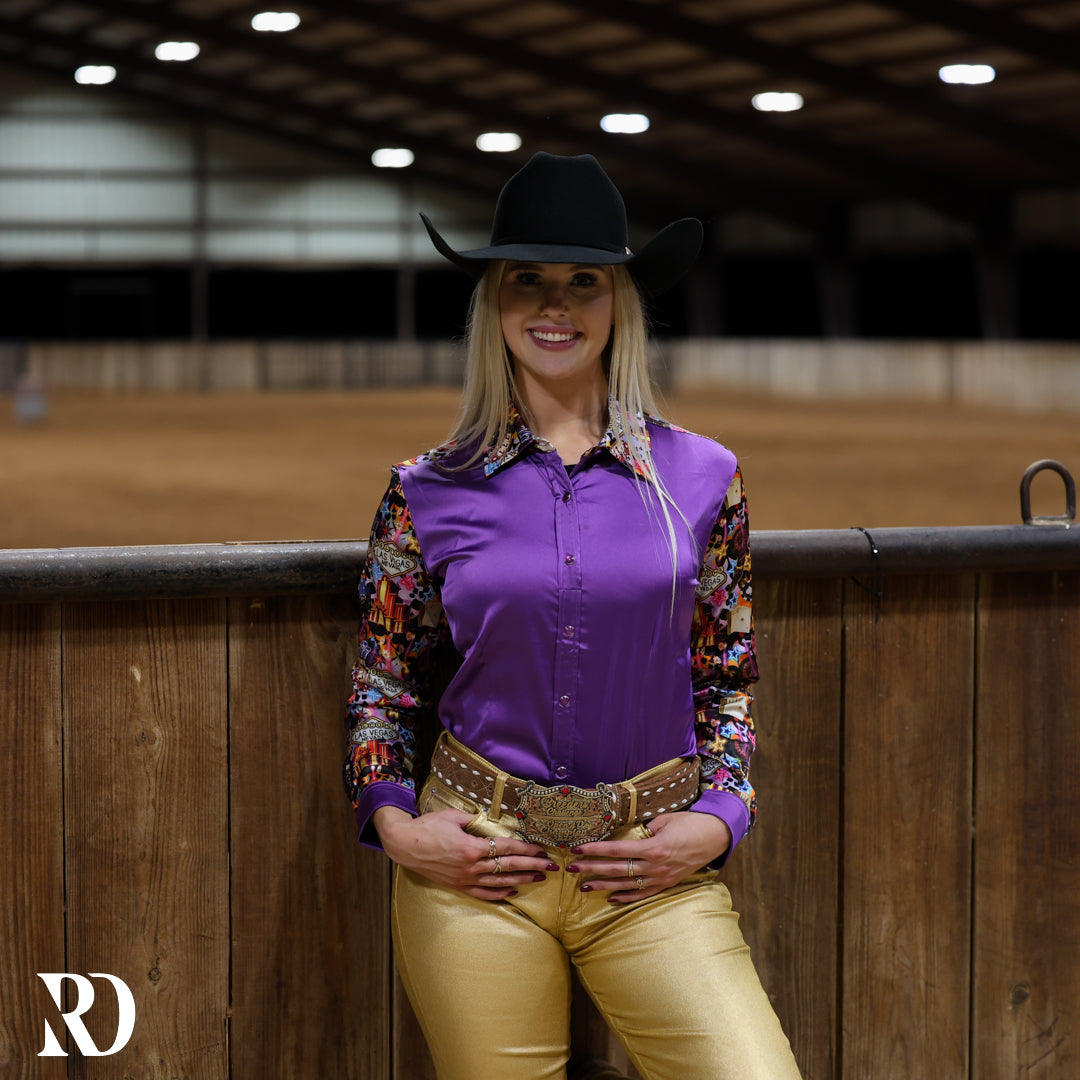 Men's rodeo show shirt lifestyle
