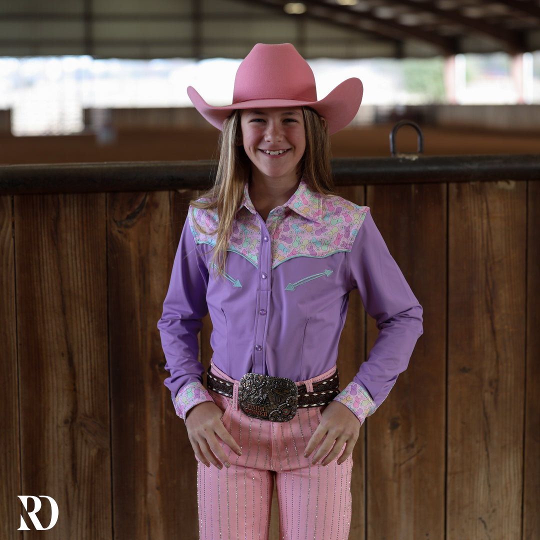 Kids youth western rodeo wear