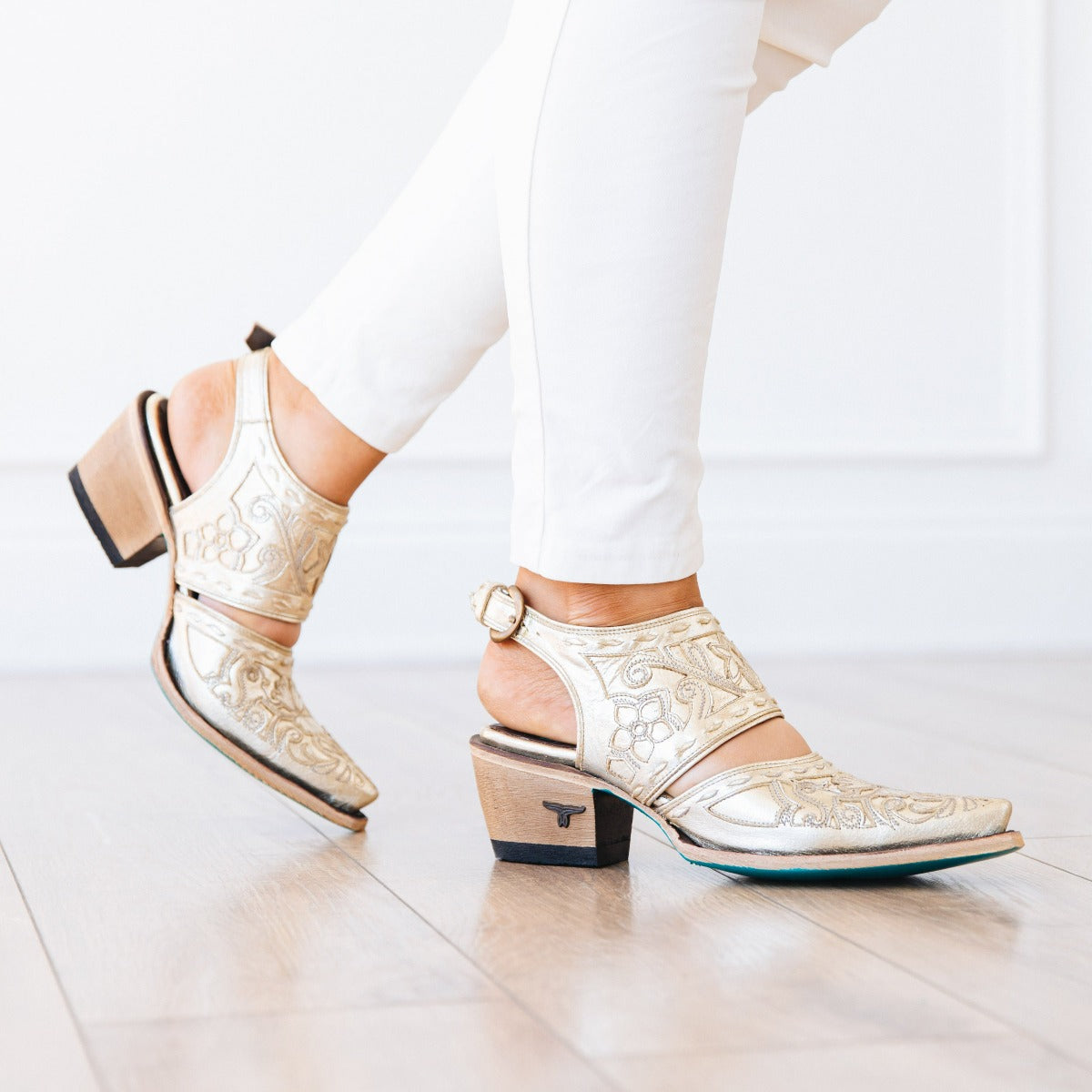 Lane Boots Robin mule lifestyle shot