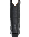 El General Biker Boot in Waxy Black