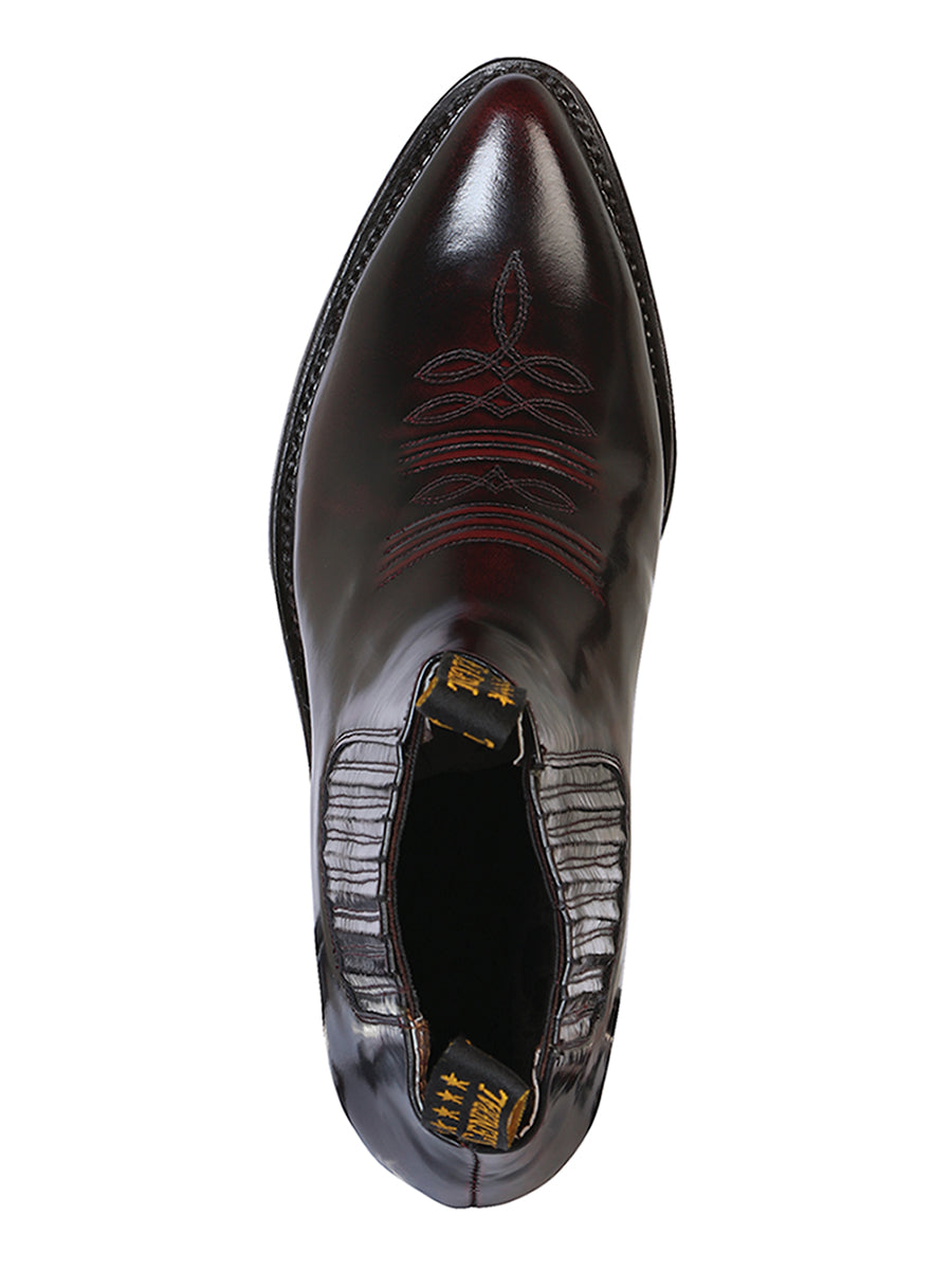 El General Cowboy Ankle Boot — Chameleon Wine