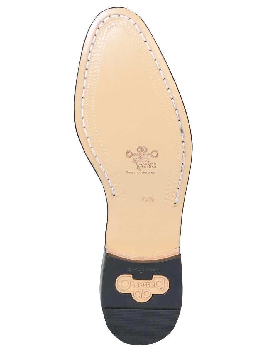 El Besserro Charro Boot - Leather in Bone