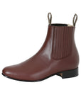 El Besserro Charro Boot in Leather Wine
