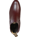 El Besserro Charro Boot in Leather Wine