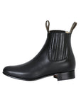 El Besserro Charro Boot in Leather Black