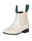 La Barca Leather Ankle Boot in Bone
