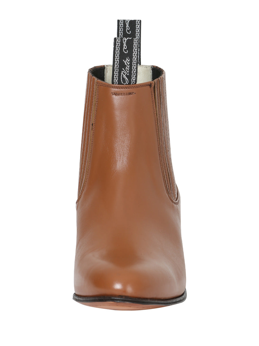 El Canelo - Charro Ankle Boot in Atlas Maple