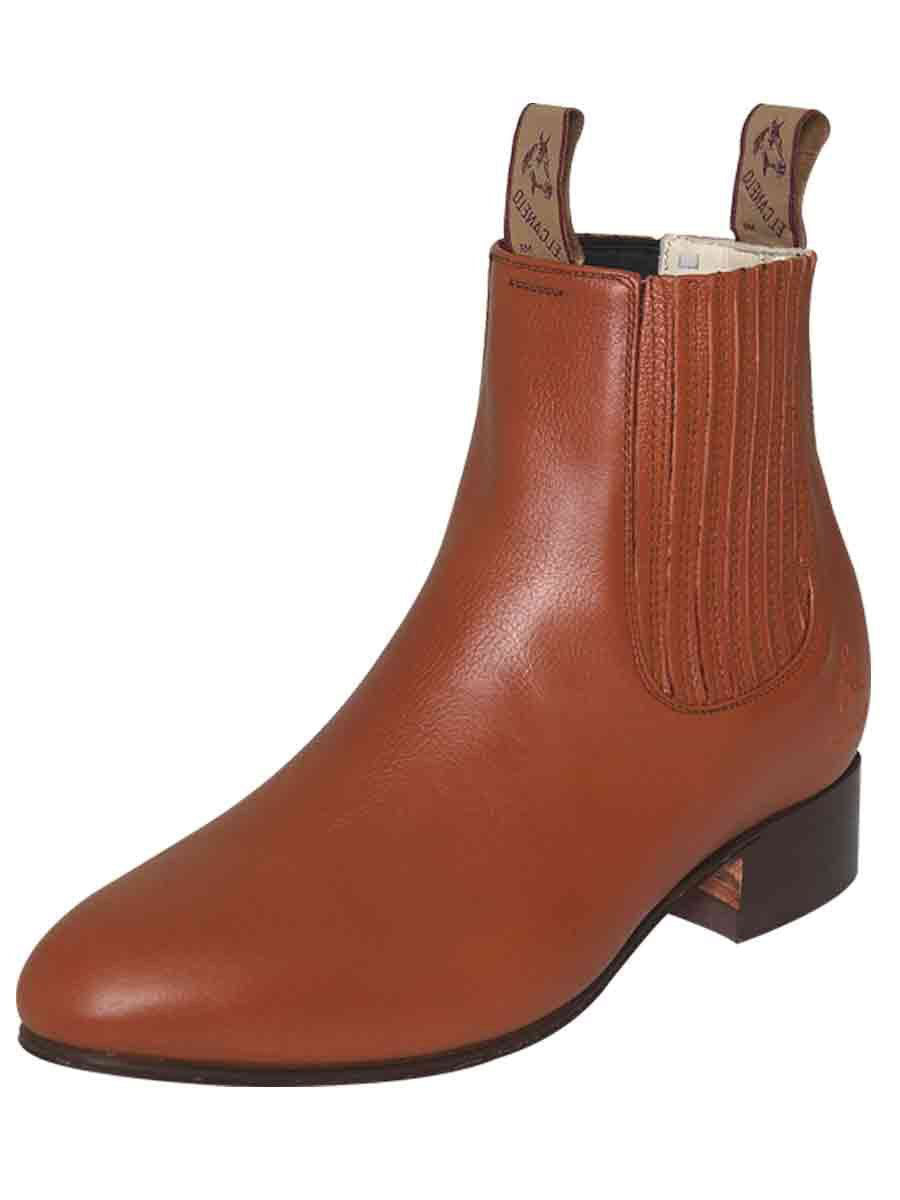 El Canelo - Charro Ankle Boot in Atlas Maple