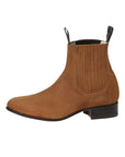 Canelo Charro Boot - Leather Nobuck in Topo
