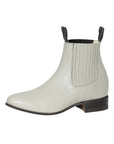 El Canelo Charro Ankle Boot in Oyster