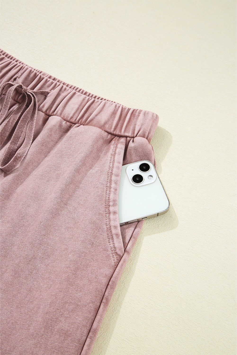 Murphy Leg Patchwork Drawstring Pants