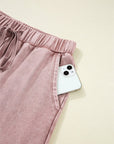 Murphy Leg Patchwork Drawstring Pants
