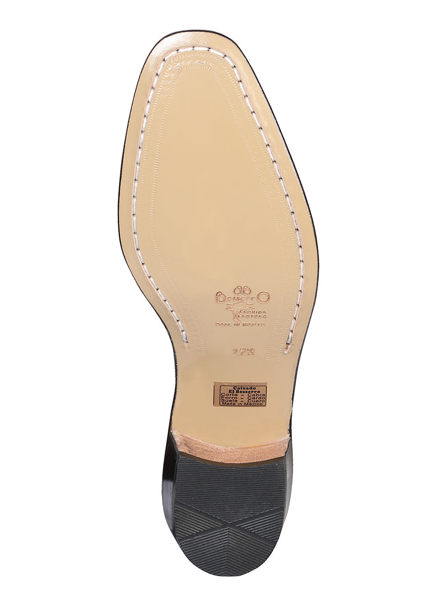 EL Besserro Dress Boot in Leather Wine