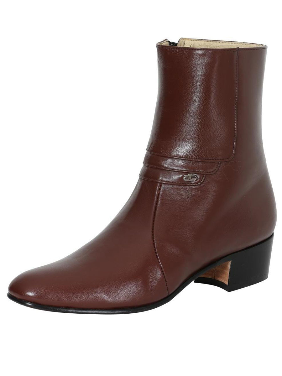 EL Besserro Dress Boot in Leather Wine