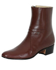 EL Besserro Dress Boot in Leather Wine