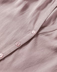 Solid Split V-Neck Ruffle Sleeve Peplum Blouse